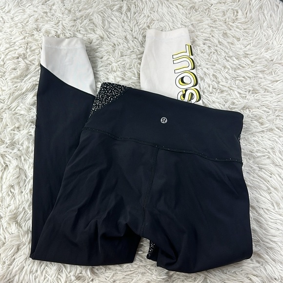 Lululemon Wunder Under Hi-Rise 7/8 Tight (Special Edition) 25" Night View White - Picture 6 of 7